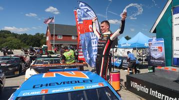 Carson Brown Earns First-Career CUBE 3 Architecture TA2 Series Win in Fourth TA2 Start at VIR